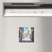 Aimant Paros, Grèce blanc et bleu (In Situ (Lave-vaisselle))