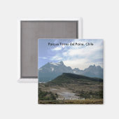 Aimant Parque Torres del Paine, Chili (Recto/Verso)