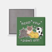 Aimant Pars ! (Chat) (Recto/Verso)