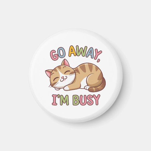 Aimant Pars, je suis occupé (Devant)