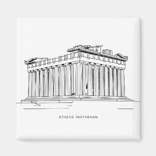 Aimant Parthénon d'Athènes 2