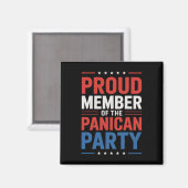 Aimant Parti panican anti Trump (Recto/Verso)