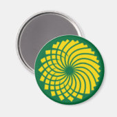 AIMANT PARTI VERT (Recto/Verso)