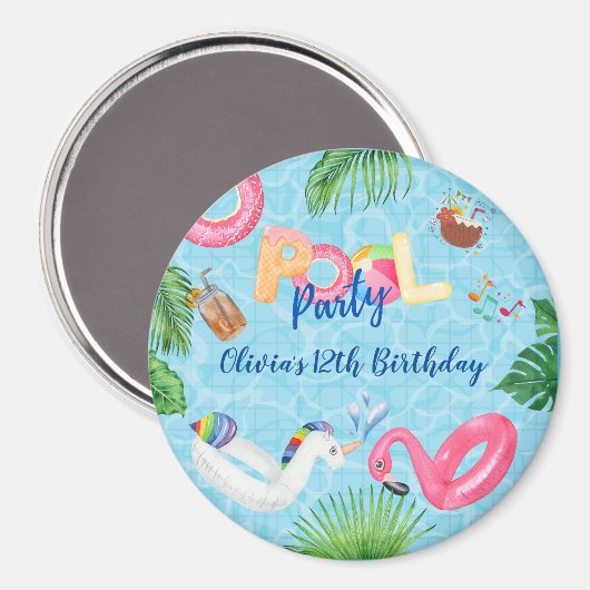 Aimant Partie du pool (Recto/Verso)