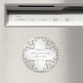 Aimant Parties scintillant 60e Anniversaire du Mariage de (In Situ (Lave-vaisselle))