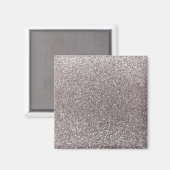 Aimant Parties scintillant argentée (Recto/Verso)