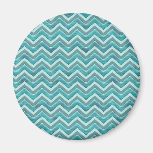 Aimant Parties scintillant d'eau Chevron Motif (Devant)