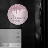 Aimant Parties scintillant Mauve de dérive | Dusty Pink Q