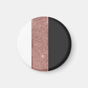 Aimant Parties scintillant or Rose moderne Blocs couleur