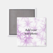 Aimant Parties scintillant rose simple brillant ajouter l (Recto/Verso)