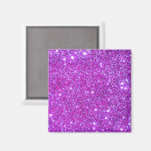 Aimant Parties scintillant rose violet brillant concepteu (Recto/Verso)