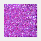 Aimant Parties scintillant rose violet brillant concepteu (Devant)