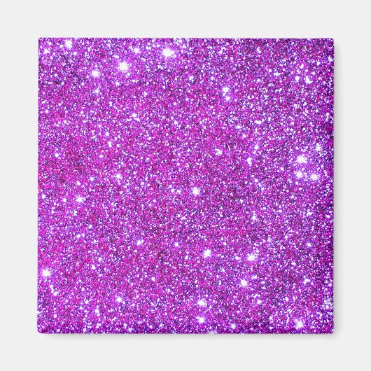 Aimant Parties scintillant rose violet brillant concepteu (Devant)