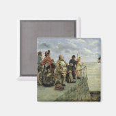 Aimant Partir pour Jersey (Recto/Verso)