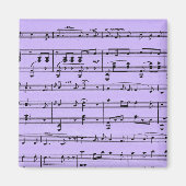 Aimant Partition violette (Devant)