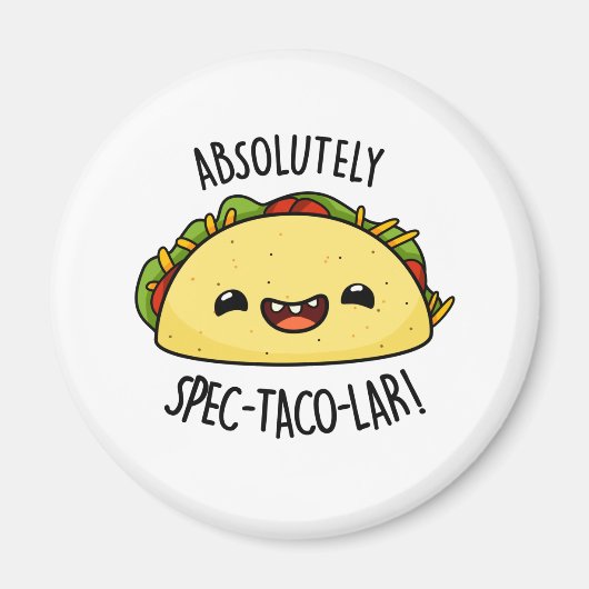 Aimant Parun Taco Funny Spec-Taco-Lar (Devant)