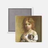 Aimant Pas à vendre chiot (Recto/Verso)