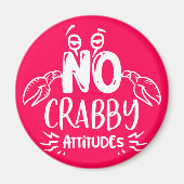 Aimant Pas d'attitude de crabby Stateroom Porte Marker Cr (Devant)
