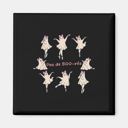 Aimant Pas De Boo-rée Design (Devant)