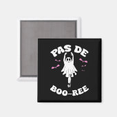 Aimant Pas De Boo-rée Funny Ballet Ghosts Danse Halloween (Recto/Verso)