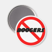 Aimant Pas de Boogers (Recto/Verso)