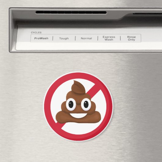 Aimant Pas de caca (In Situ (Lave-vaisselle))