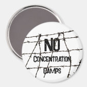 Aimant Pas de camps de concentration (Recto/Verso)