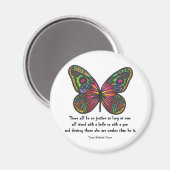 Aimant Pas de citation de justice (Recto/Verso)