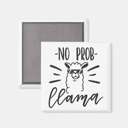 Aimant Pas de conception de lama Prob (Recto/Verso)