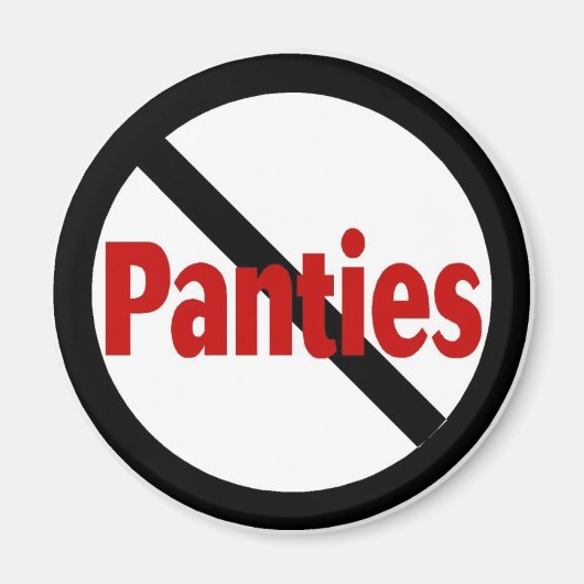 Aimant Pas de culotte (Devant)