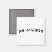 Aimant Pas de désaccords Regrettes trompeuses Tattoo (Recto/Verso)