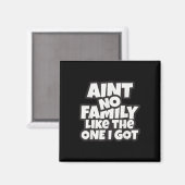 Aimant Pas De Famille Comme Celle Que Nous Avons Retrouva (Recto/Verso)