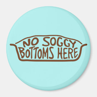 Aimant Pas de fond de soggy ici - Brown