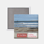 Aimant Pas De Fumeurs, Pas D'Alcool, Pas De Bouteilles En (Recto/Verso)