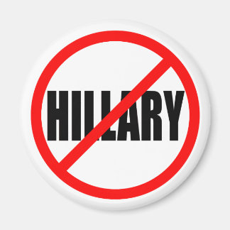 AIMANT "PAS DE HILLARY"