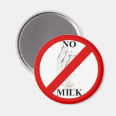 Aimant Pas de lait (Recto/Verso)