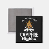 Aimant Pas de lumière de la ville juste des nuits de feu (Recto/Verso)