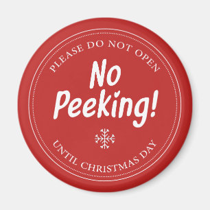 Aimant Pas De Pékin ! - N'Ouvre Pas Avant Noël
