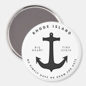 Aimant Pas de place pour l'aimant de la haine (Recto/Verso)