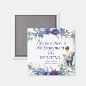 Aimant Pas De Plaisir Comme Lire Un Citation (Recto/Verso)