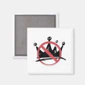 Aimant Pas De Rois En Amérique 2025 4 juillet (Recto/Verso)