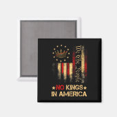 Aimant Pas De Rois En Amérique Nous Le Peuple Chemise Pol (Recto/Verso)