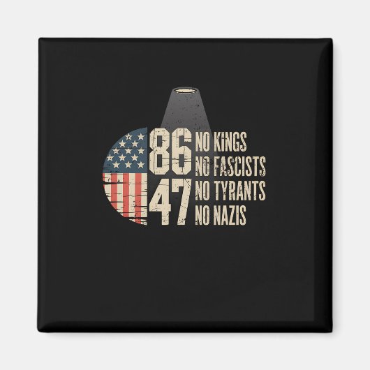 Aimant Pas de rois ni de fascistes ni de tyran (Devant)