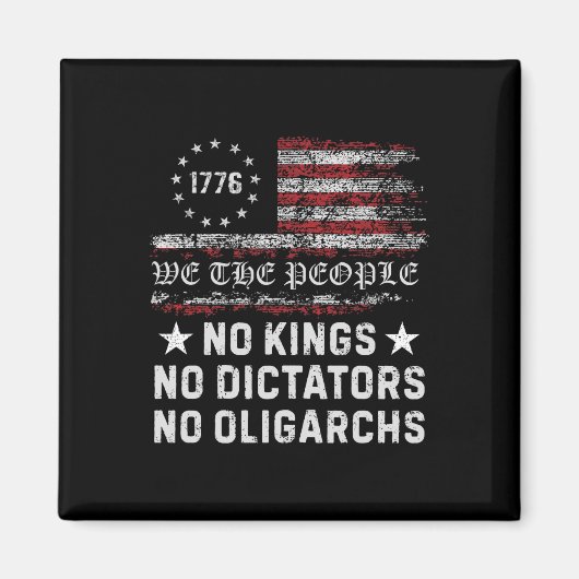 Aimant Pas De Rois Pas De Dictateurs Pas D'Oligarques En (Devant)