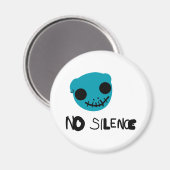 Aimant Pas de silence (Recto/Verso)