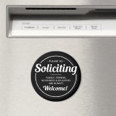 Aimant Pas de sollicitation (modifiable) Entrée avant (In Situ (Lave-vaisselle))