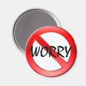 Aimant Pas de souci ! (Recto/Verso)