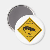 Aimant Pas de soucis (Recto/Verso)