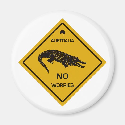 Aimant Pas de soucis (Devant)