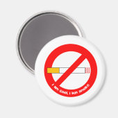 Aimant Pas de tabac (Recto/Verso)